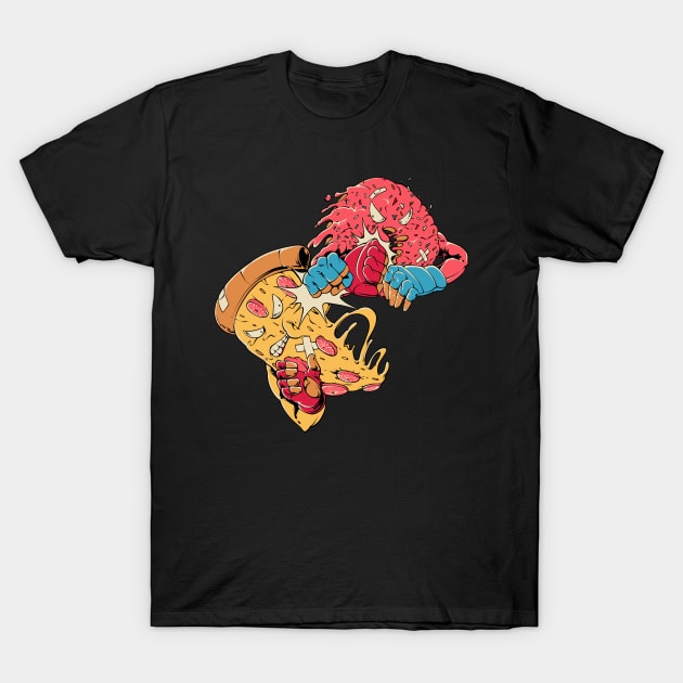 Food fighters T-Shirt by Alien Version